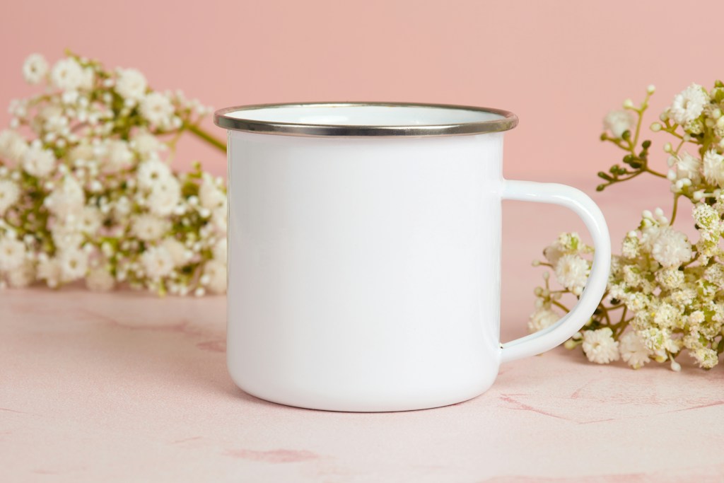 Blooming Floral Mug Art