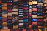 Chic bags arranged artistically for a modern look.