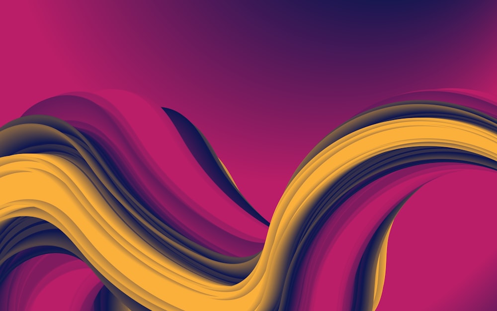 an abstract background with wavy lines and colors