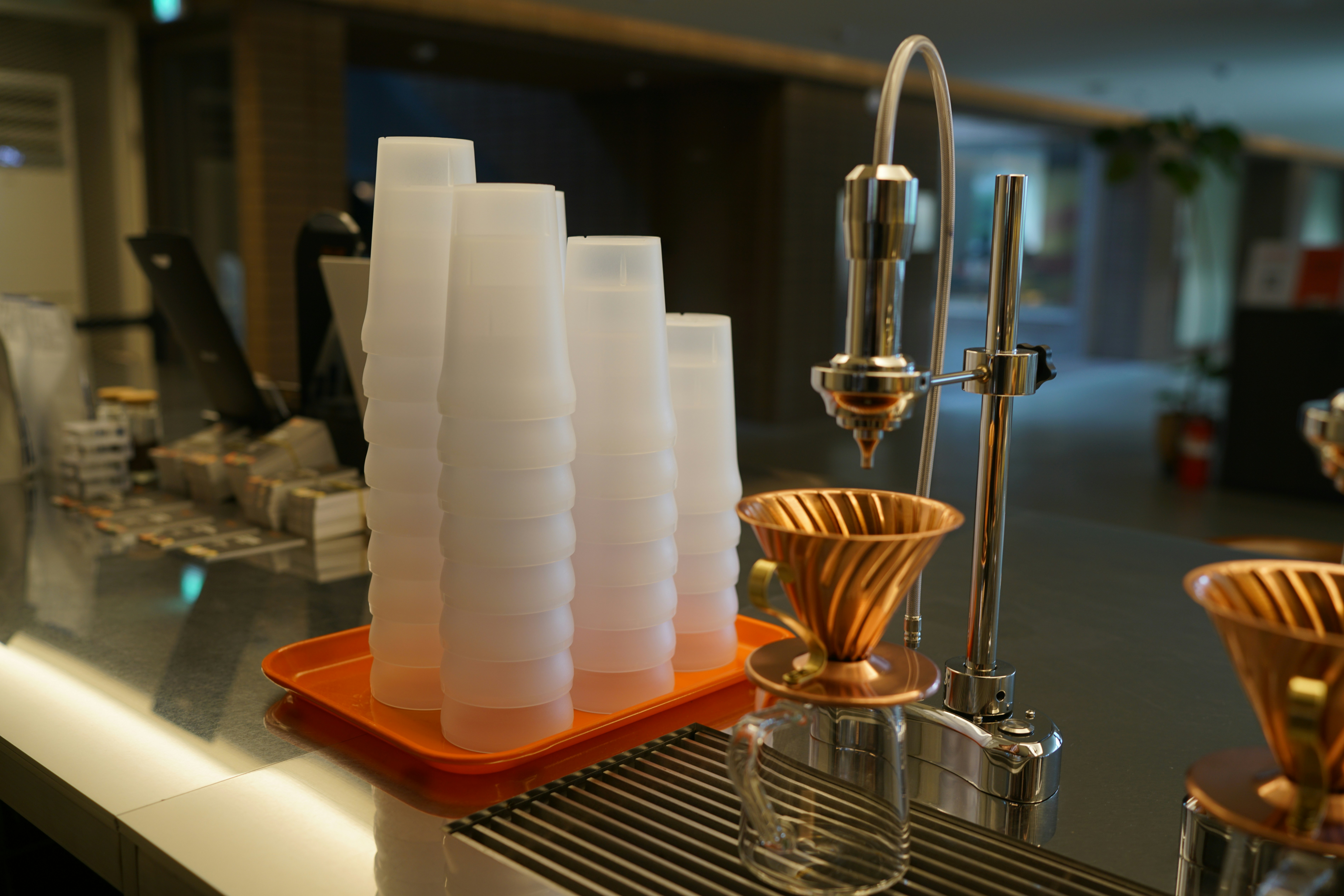 self-serve coffee station with multiple beverage options - how much is catering for 50 people for brunch