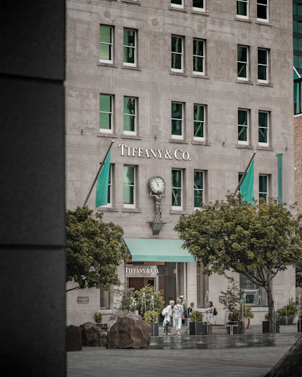 a tall building with a clock on the front of it