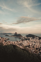 a view of a city and a body of water