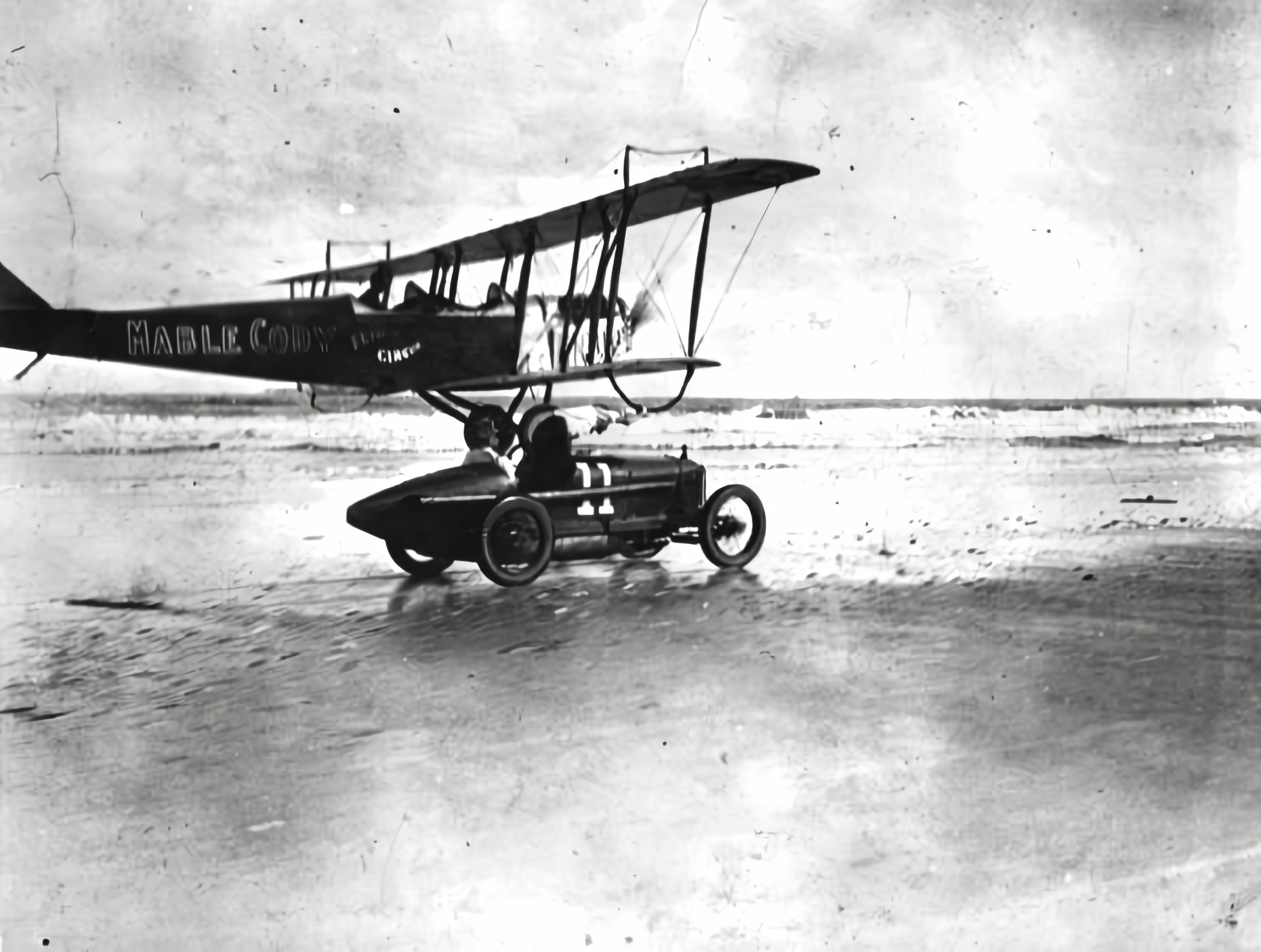The Wright Brothers' first flight - Historical American figures
