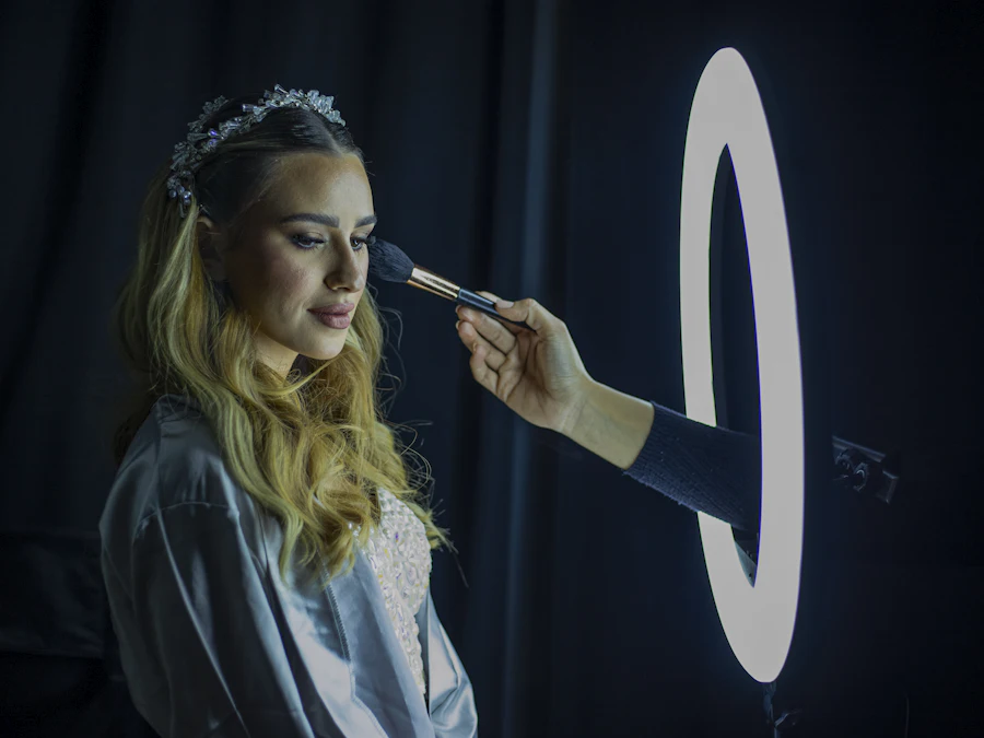 On-set brand shoot