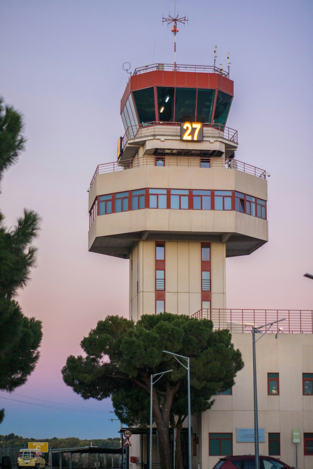 a tall tower with a clock on top of it