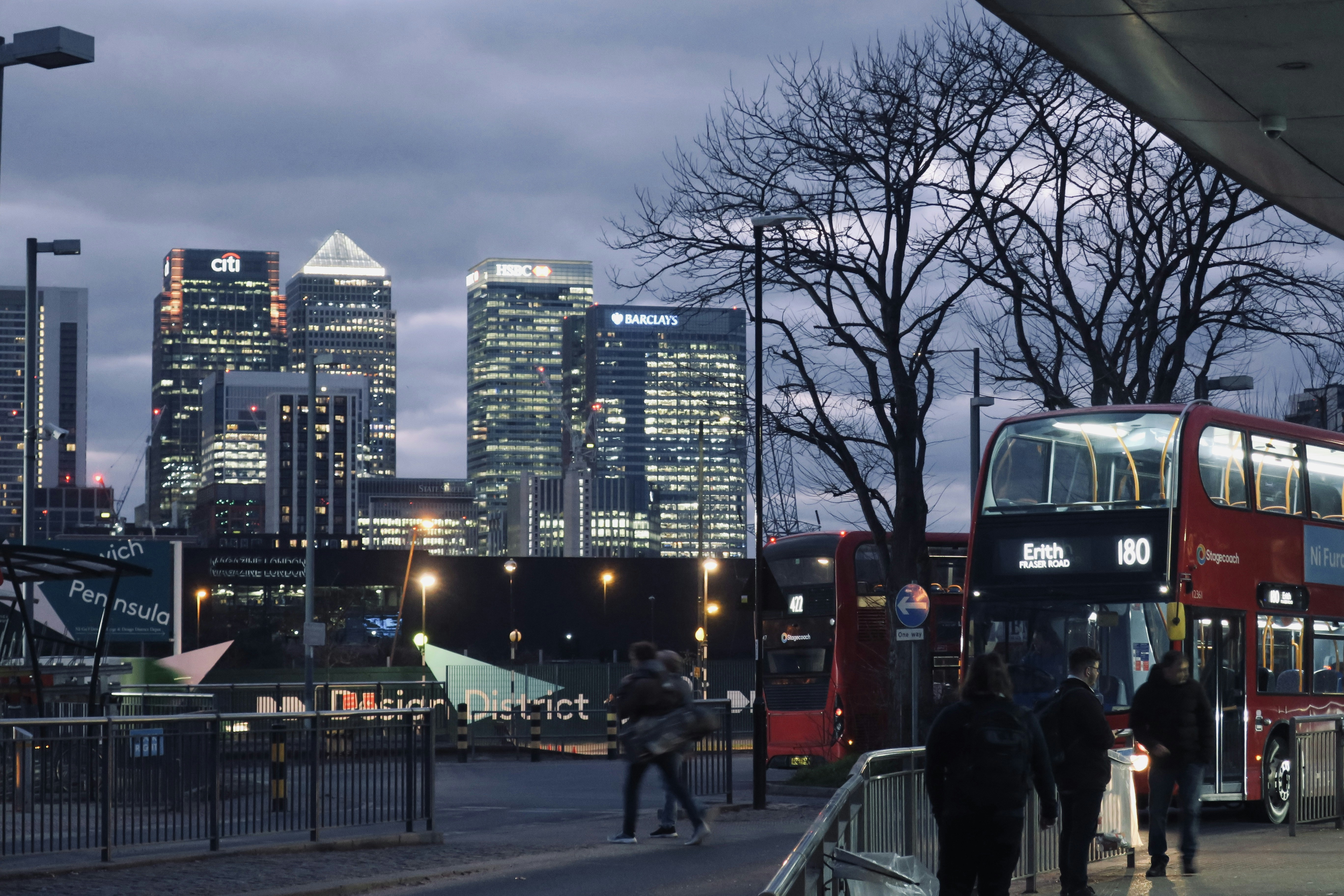Canary Wharf sustainable transport