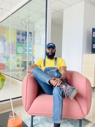 Portrait of Barnaby Andrews in a modern office, confidently sharing ideas about innovative hiring strategies.