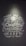 Inspirational text with floral decorations on a gray background, emphasizing positivity and happiness.