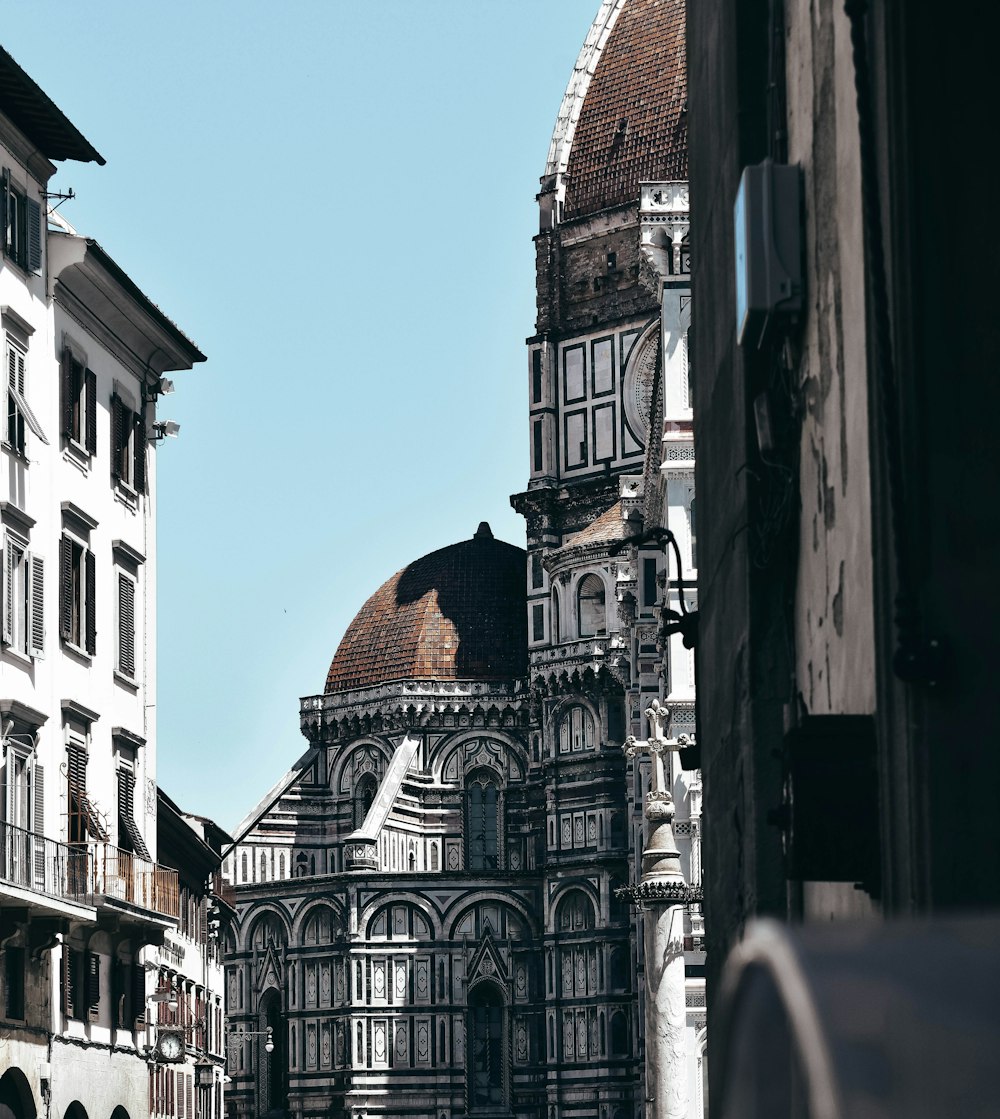 a large building with a dome on top of it