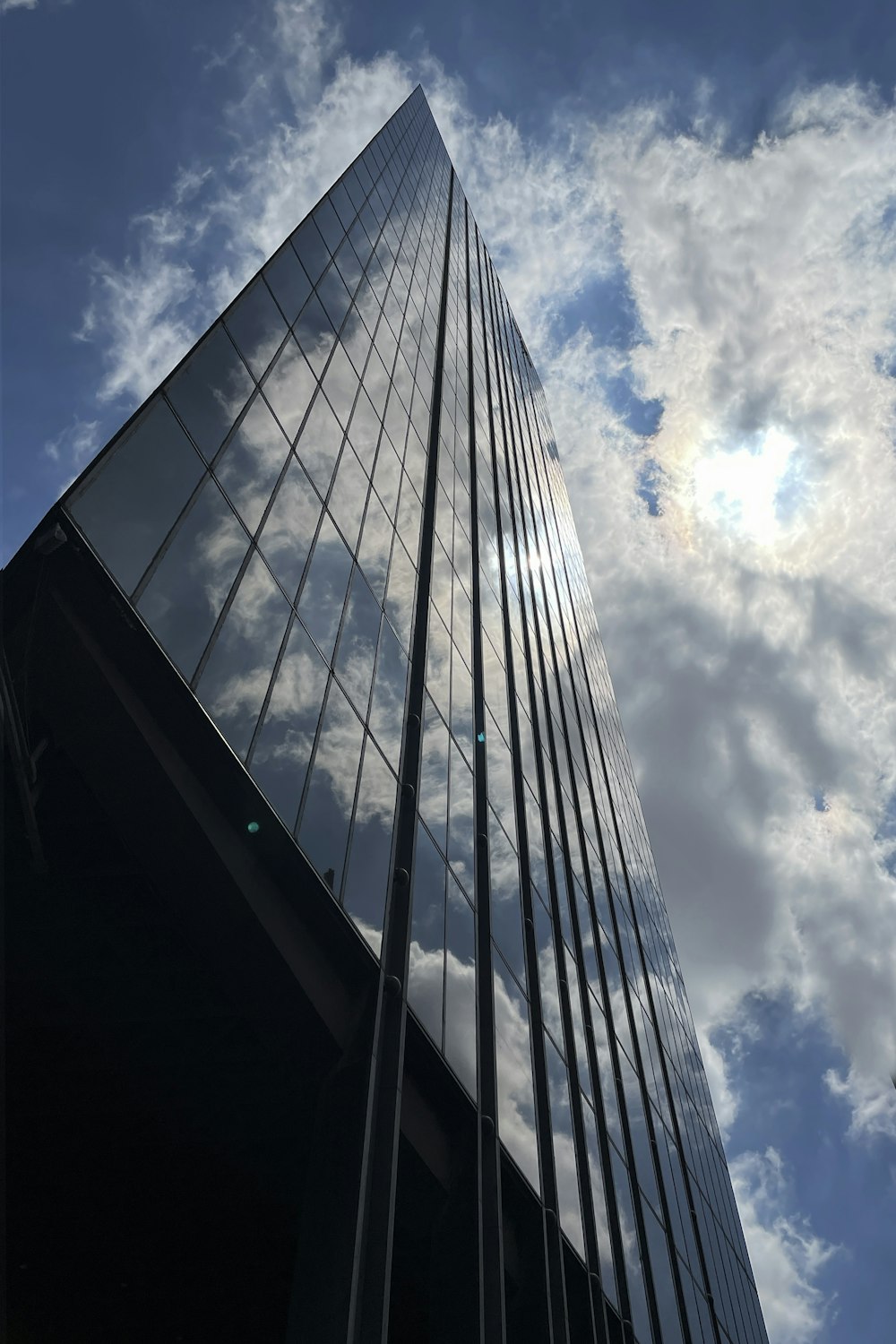 a very tall building with a lot of windows