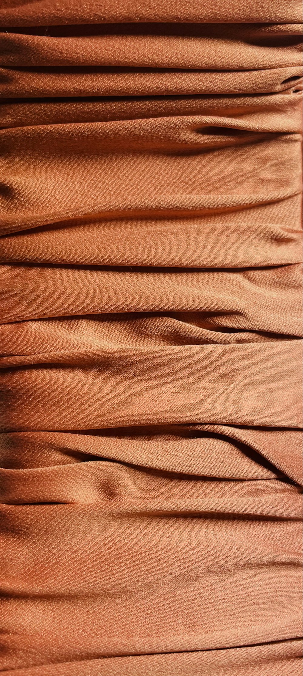 a close up view of a brown cloth