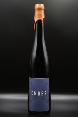 A close-up of the Enemy Ender logo prominently displayed on a can.