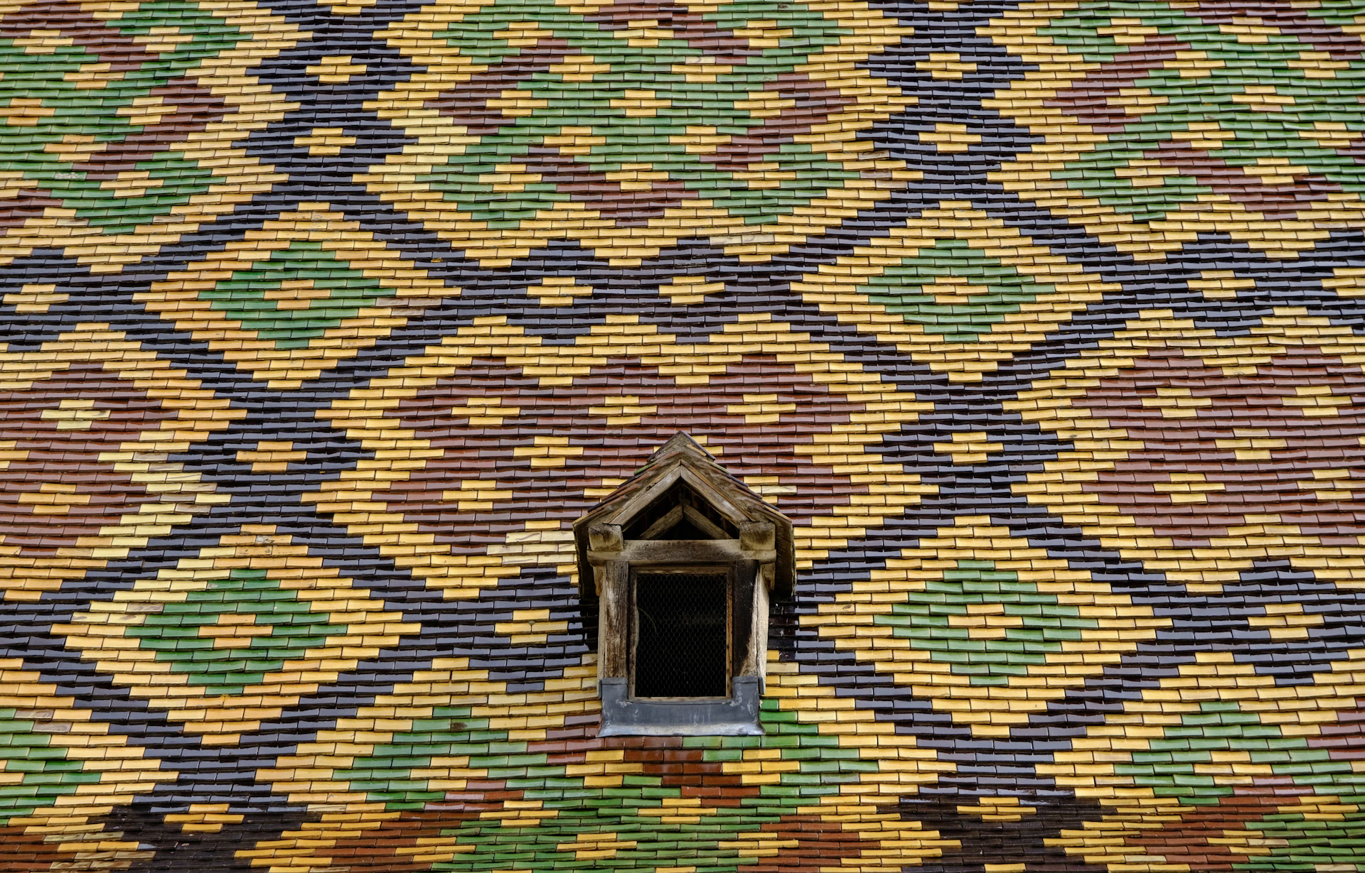 a close up of a building with a window