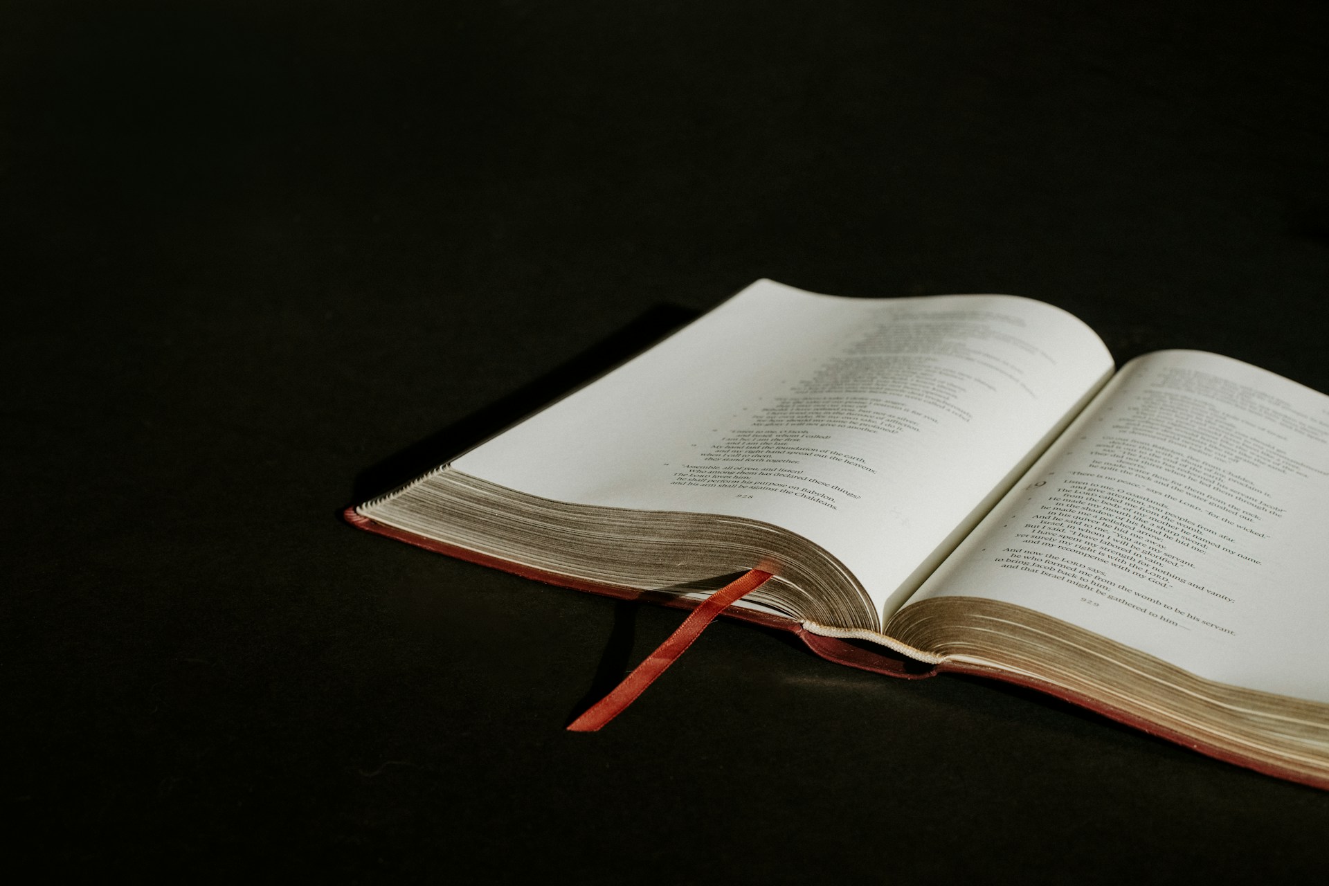 an open book sitting on top of a table