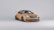 A sleek, modern sports car with a striking gold finish and aerodynamic design. The vehicle features a prominent front grille, sporty alloy wheels, and a rear spoiler for enhanced performance aesthetics.