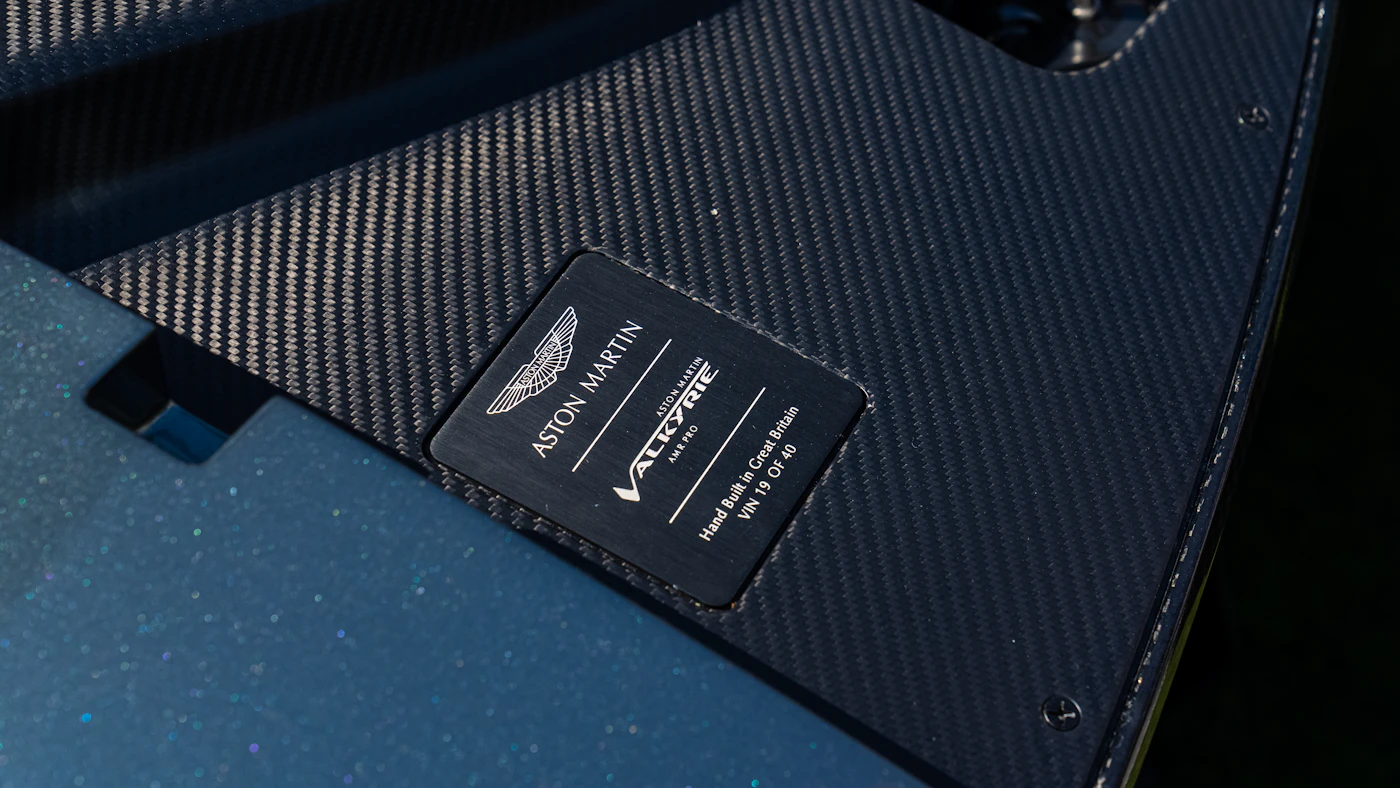 Luggage tag attached to a suitcase for easier travel identification