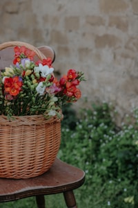 Panier Tressé Nature