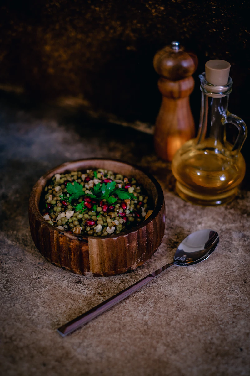 Ensalada de Lentejas y Pimientos