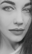 Close-up of a high-end AI-generated digital portrait showcasing elegant lighting and textures