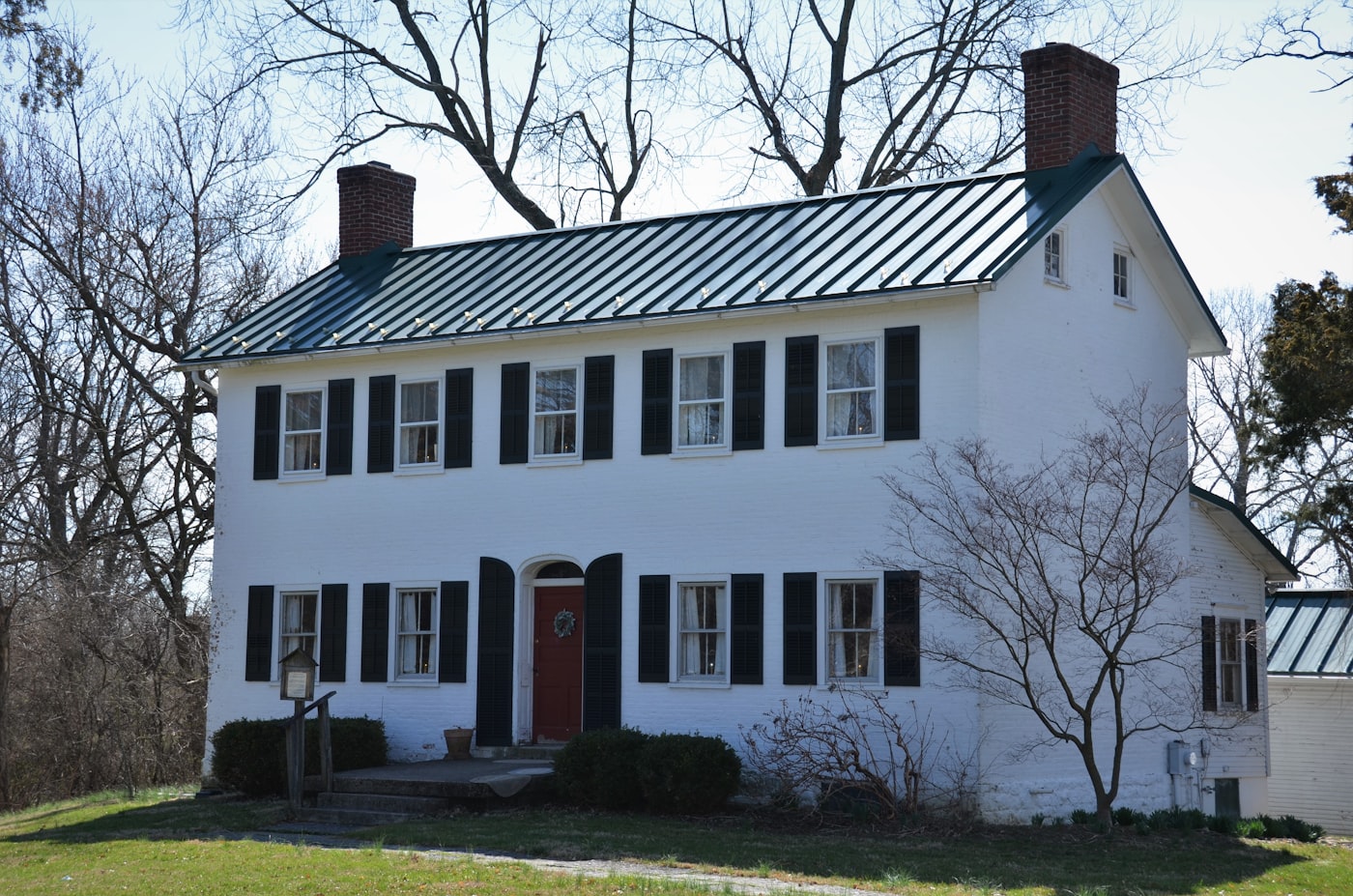 House exterior with siding and trim