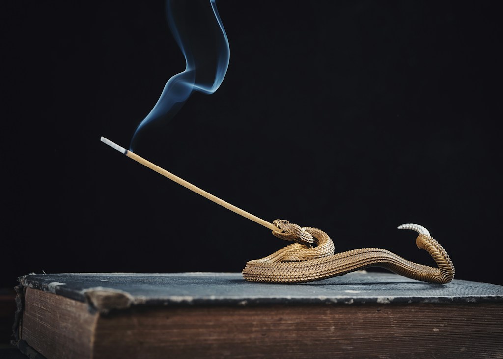 Sandalwood Incense Holder