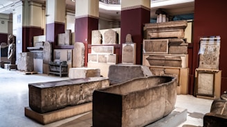 a room filled with lots of different types of furniture