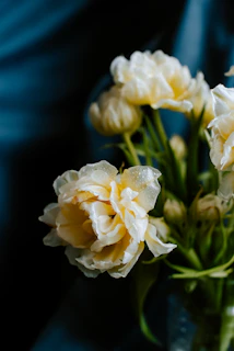 Delicate lavender sprigs resting on a smooth cream fabric, evoking tranquility and gentle care.