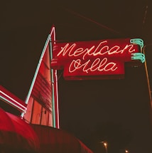 Photo of a bright neon sign workshop in Mexico City