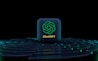 An icon with the logo of ChatGPT is placed at the center, standing out against a dark, futuristic, circular layered background with blue lighting accents.