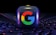 a colorful google logo on a black background