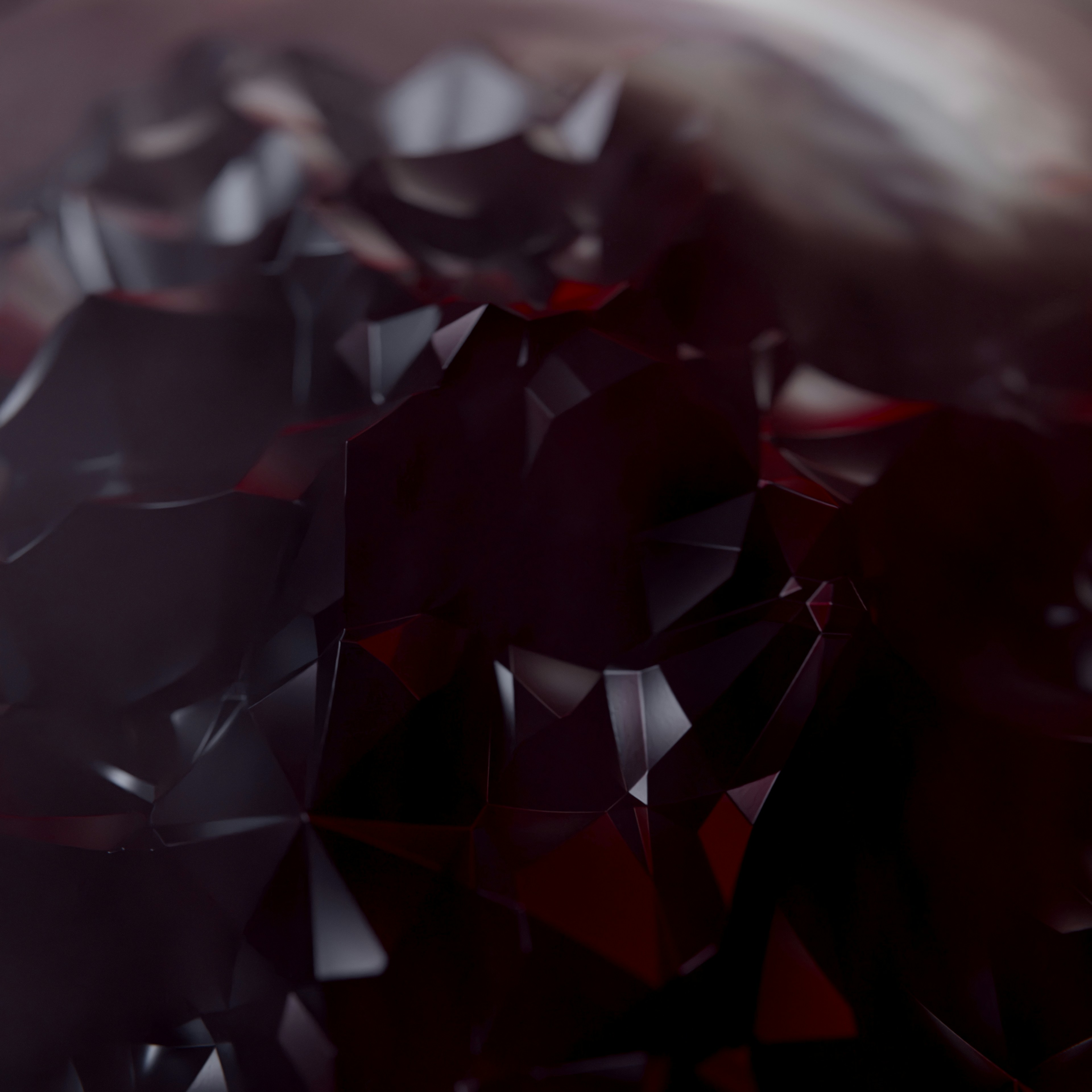 A close up of a red and black diamond photo Free Close up Image on