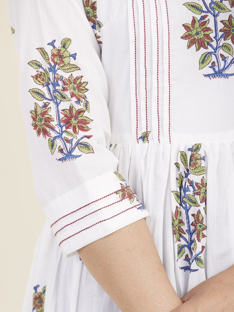Embroidered Silk Shawl