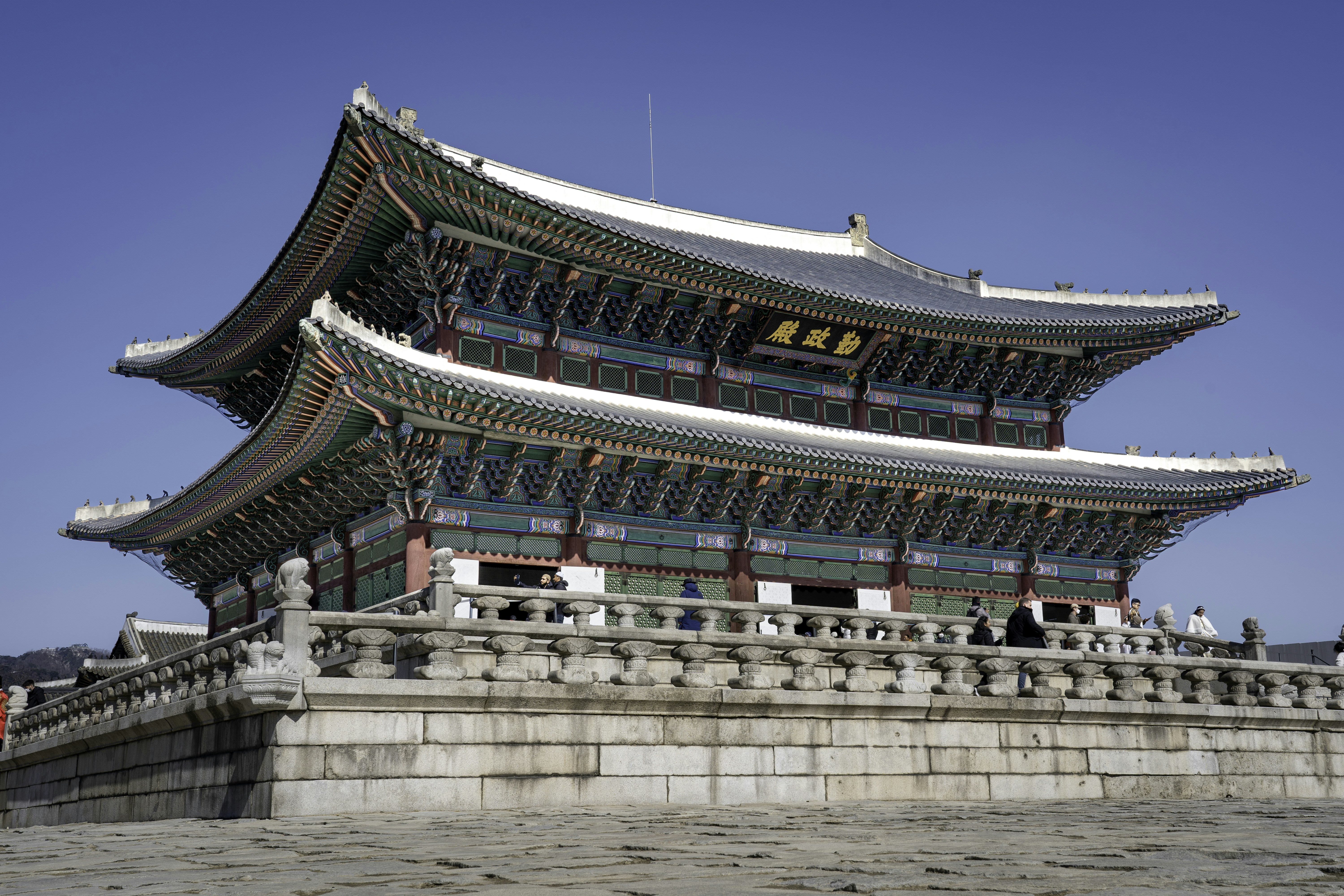 가을 경복궁 전경