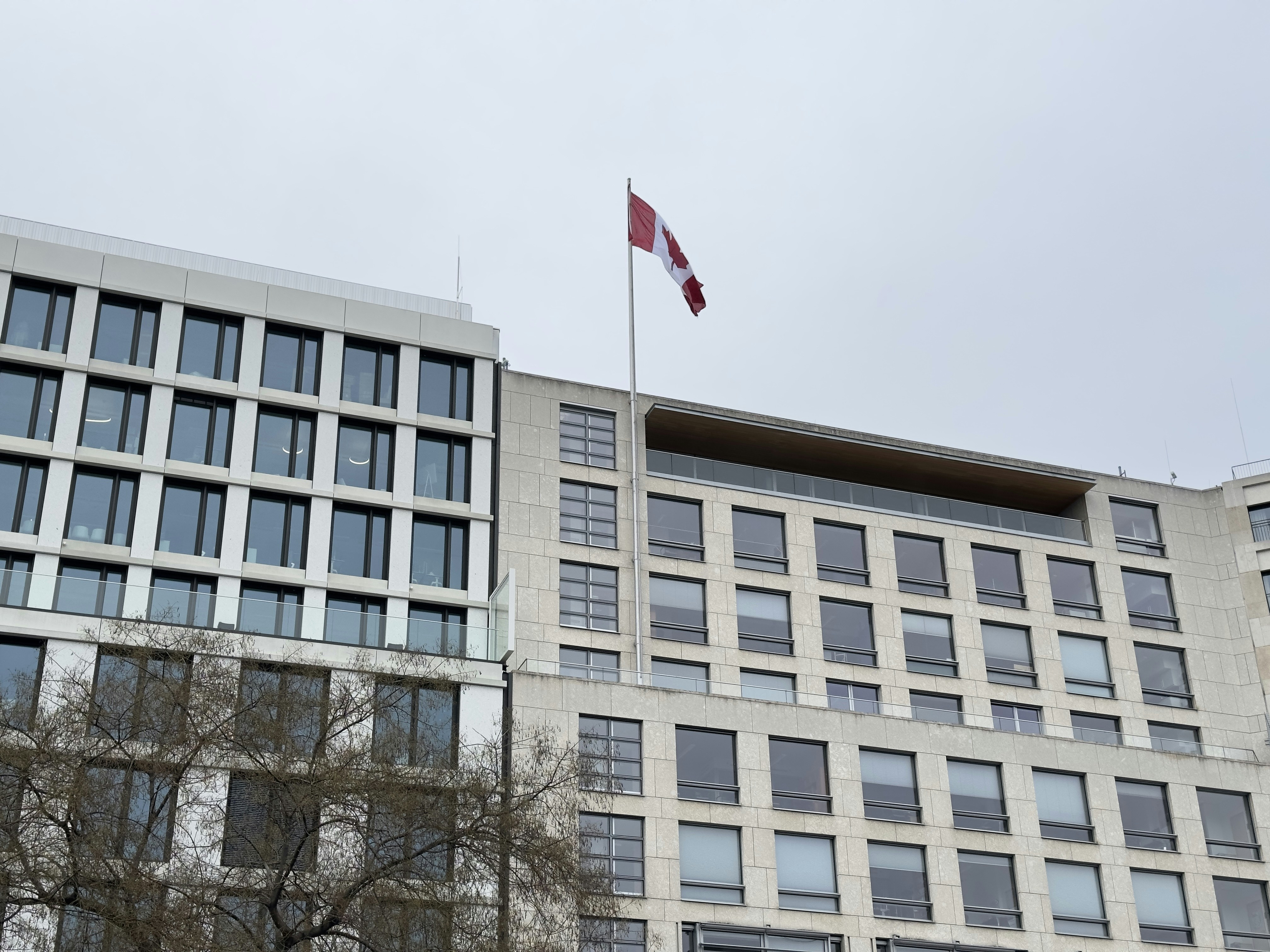 Royal Canadian Mint building in Ottawa - gold maple gram