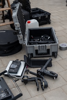 a bunch of tools that are laying on the ground