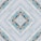 A digital artwork featuring a symmetrical geometric pattern with diamond shapes. The design has a kaleidoscopic effect with various shades of blue, pale yellow, and cream intertwining across the canvas, creating a visually compelling abstract look.