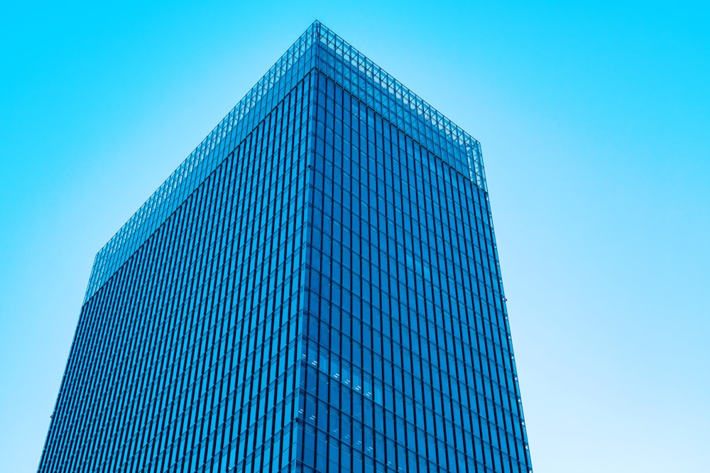 a very tall building with a lot of windows