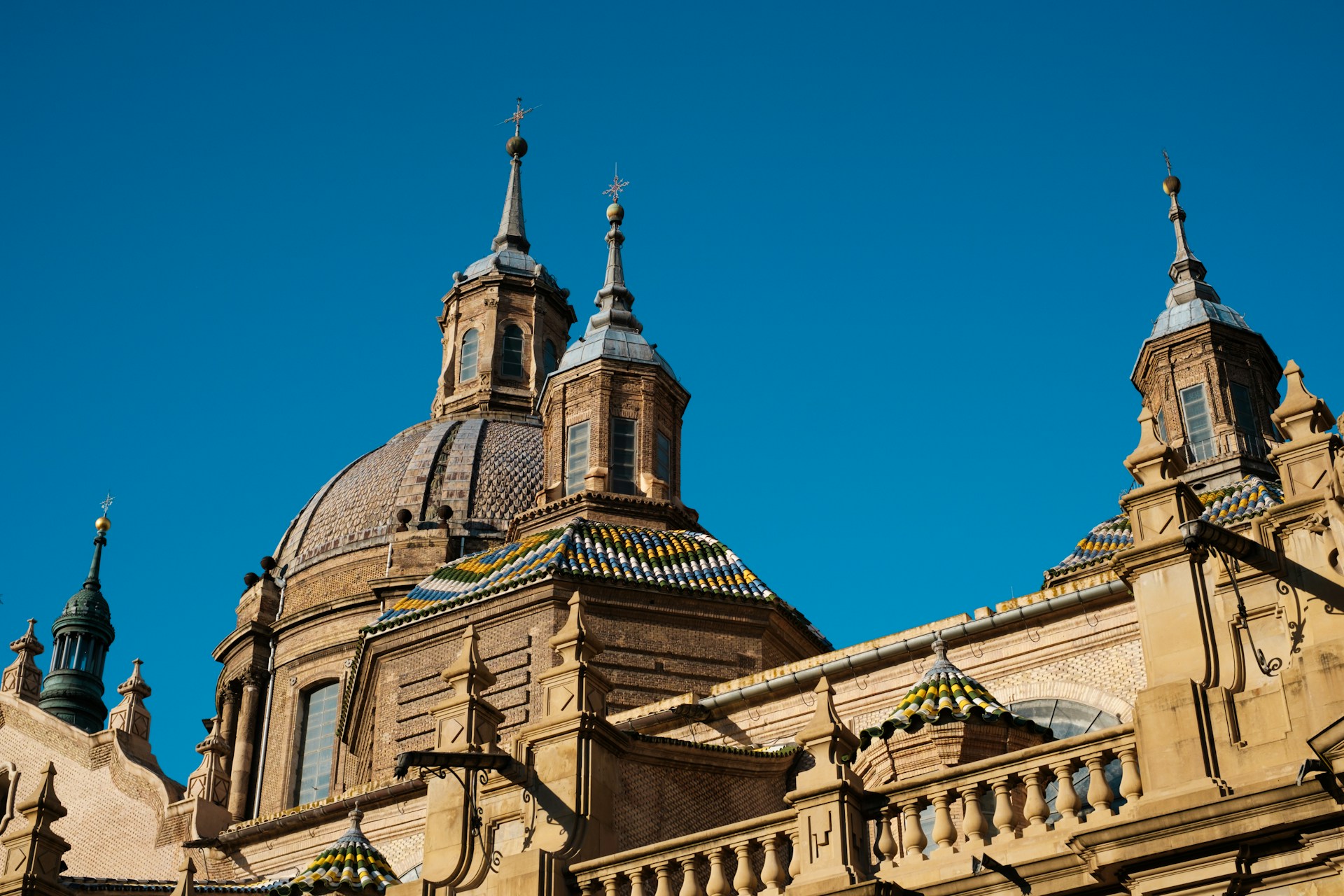 a large building with a clock on the top of it