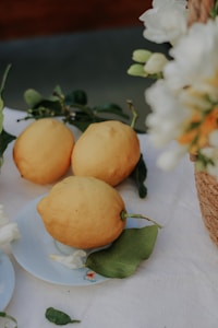 Fresh Organic Lemons