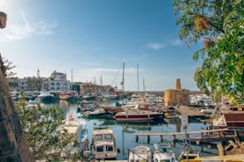 a harbor filled with lots of small boats