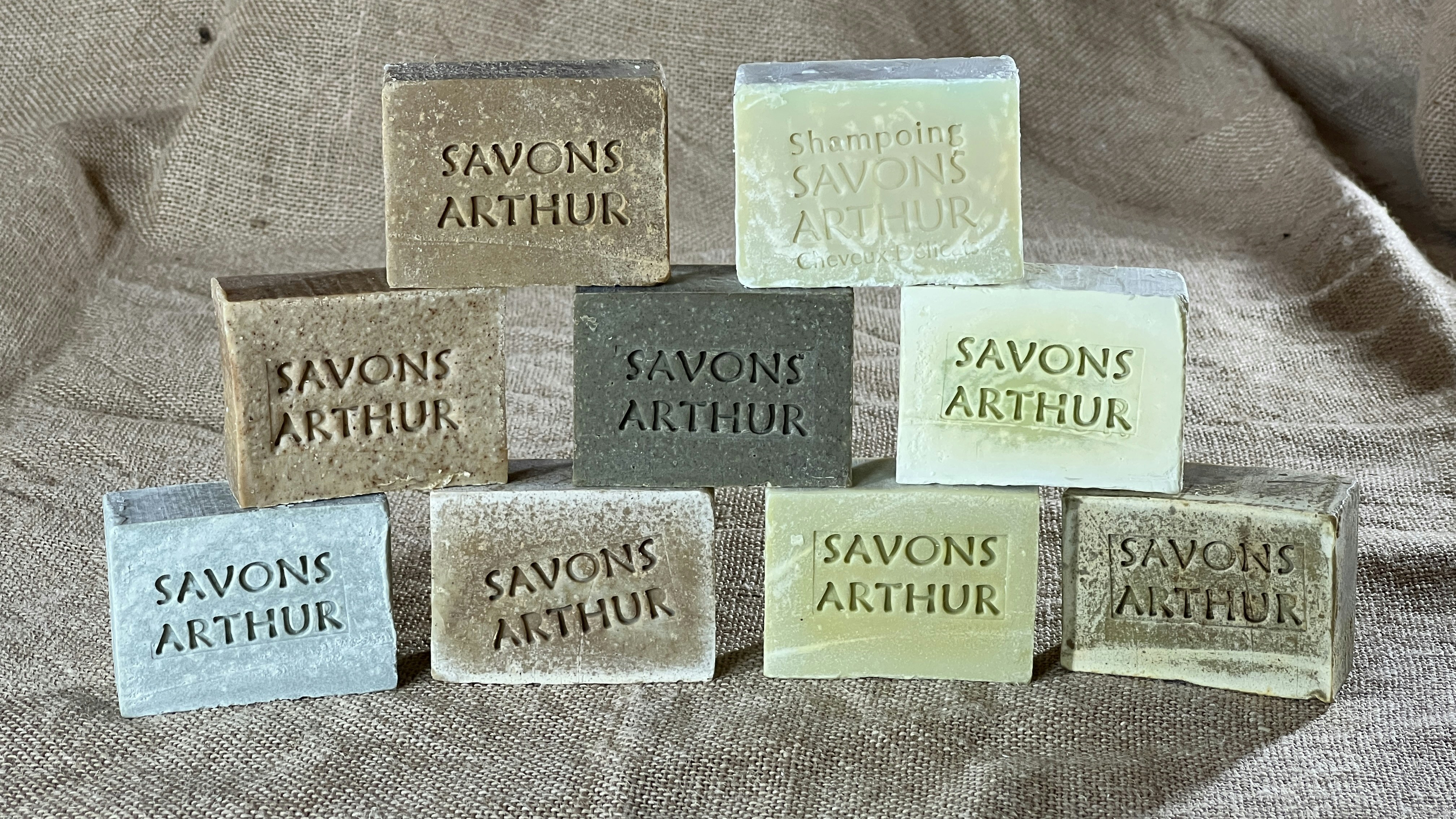 Natural soap display