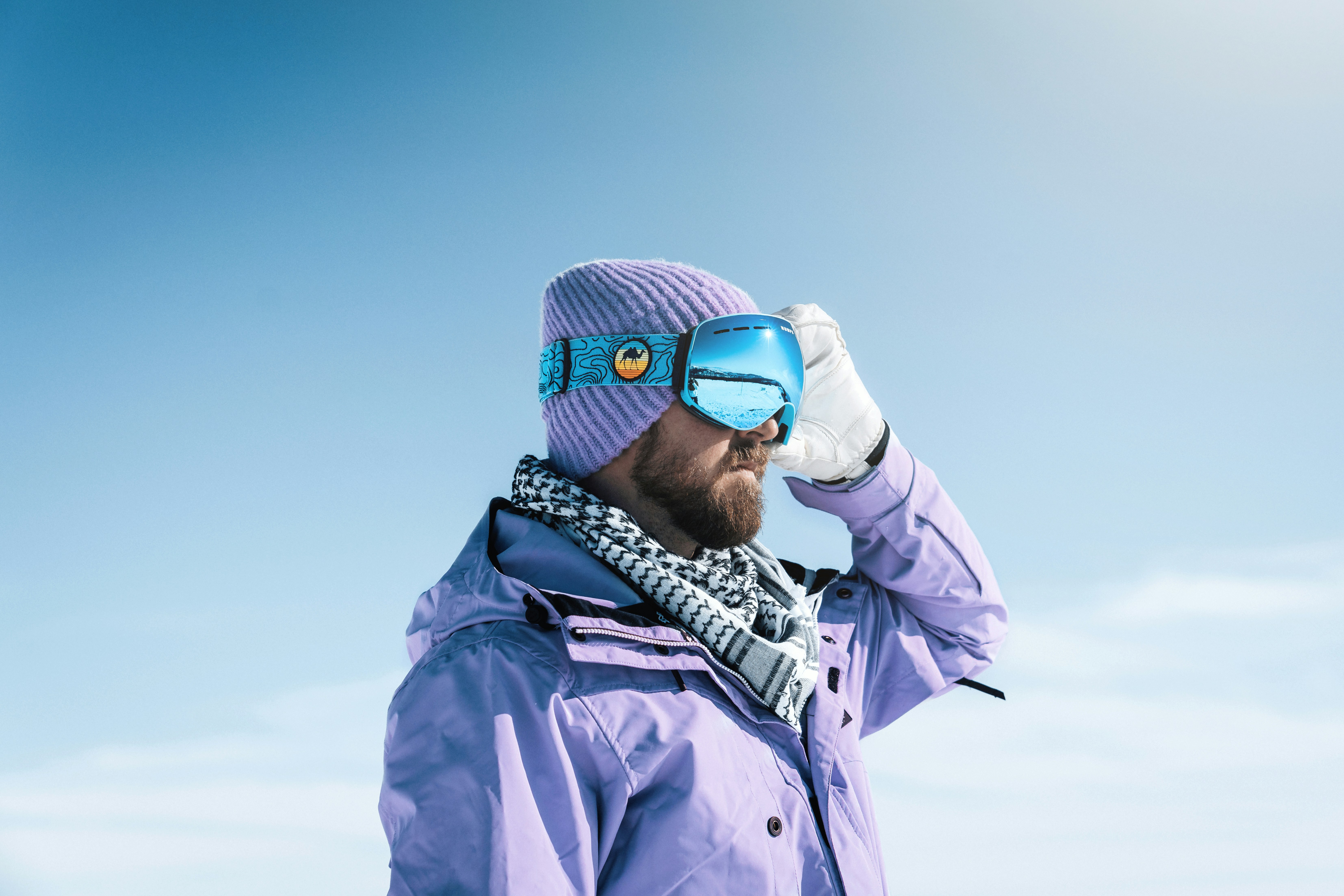 Layering guide for staying warm while skiing