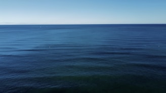 A calm ocean wave under a clear blue sky symbolizing new beginnings.