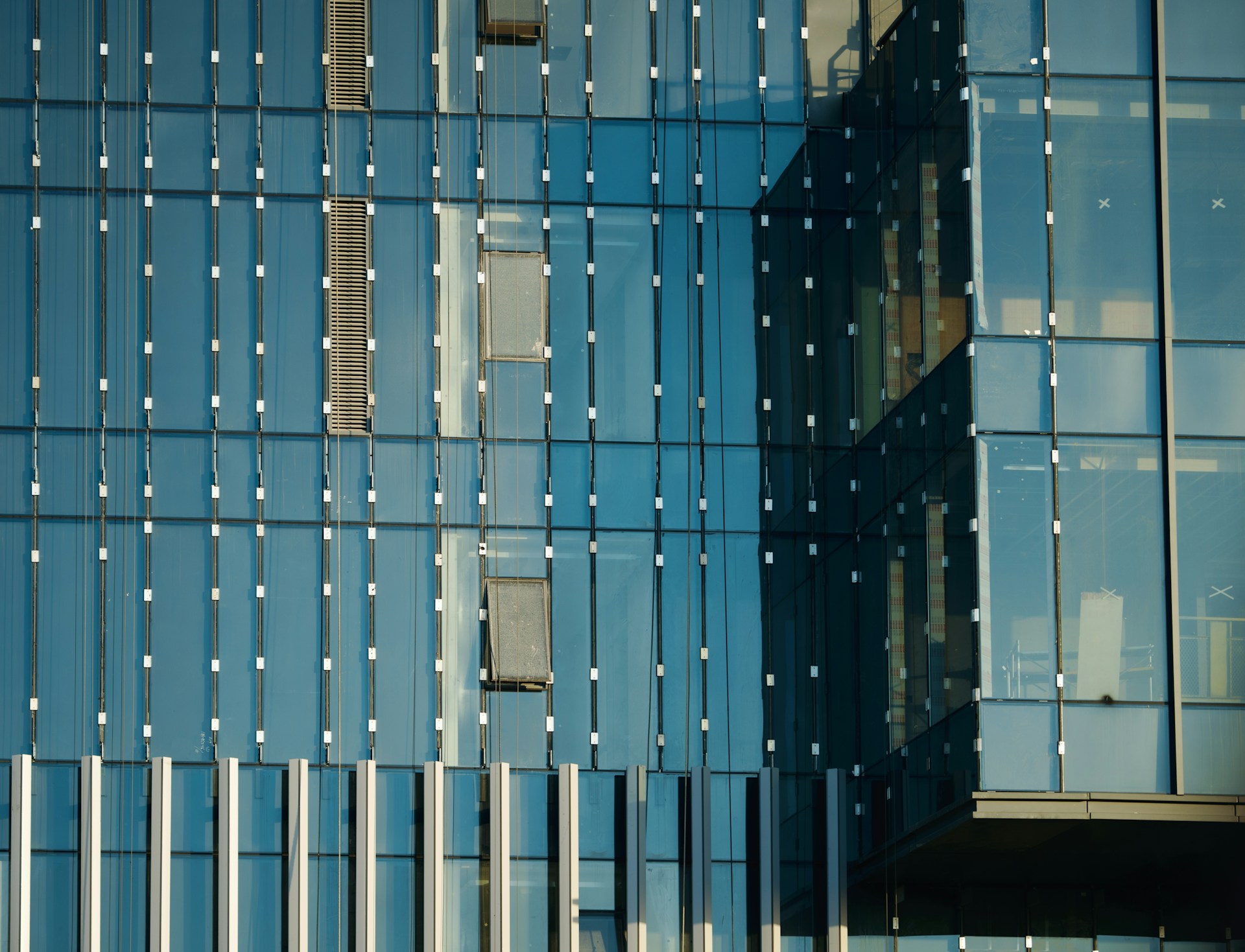 a very tall building with lots of windows