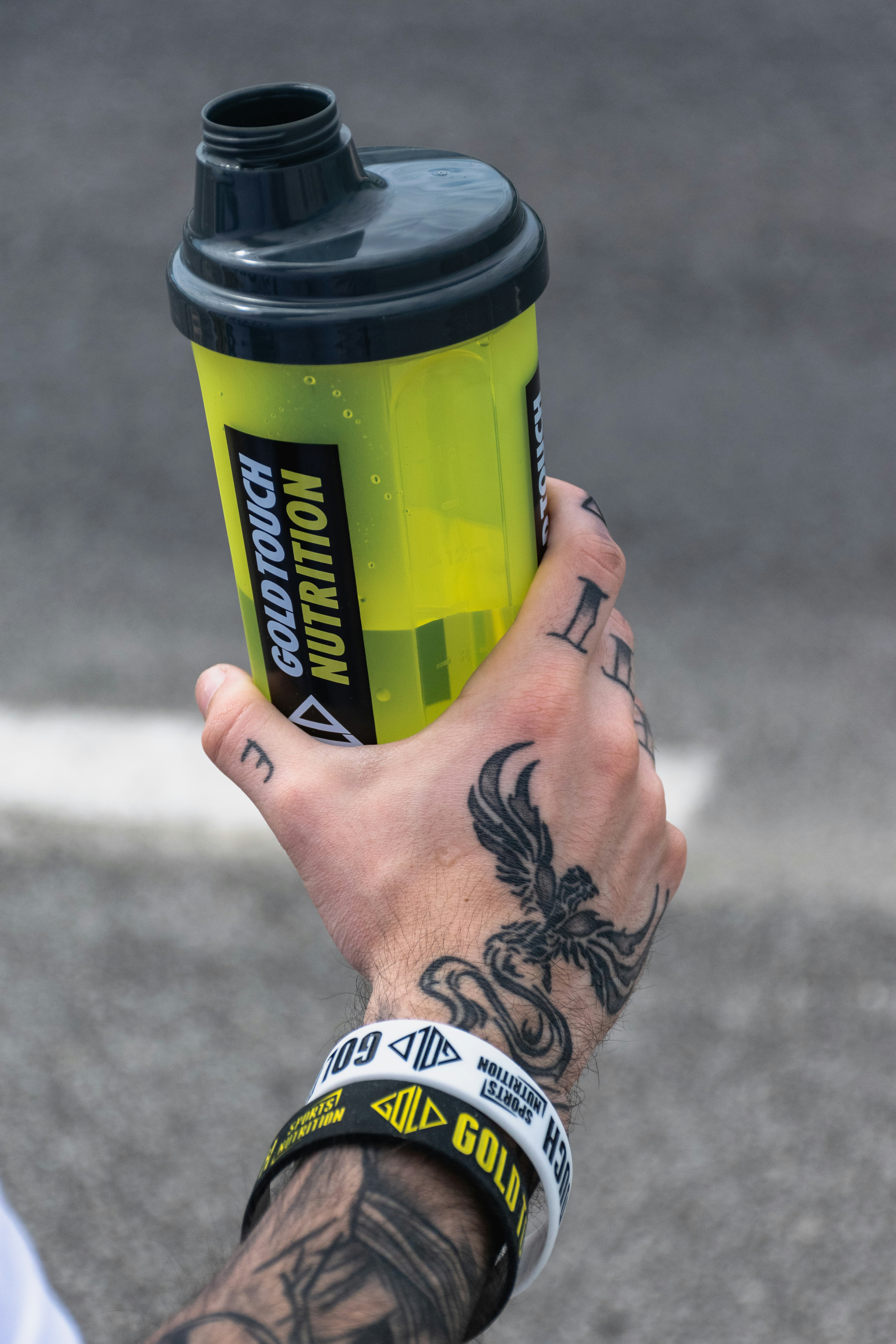 Custom branded shaker bottle
