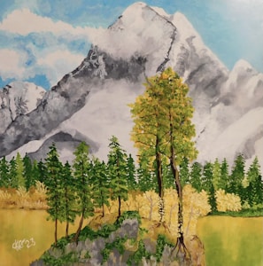 Mountain Serenity Canvas