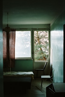 A professional psychiatrist's office with calming decor.