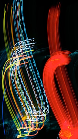 A vibrant portfolio showcasing dynamic motion design projects.