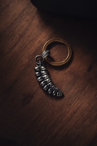 Leather Moto Keychain