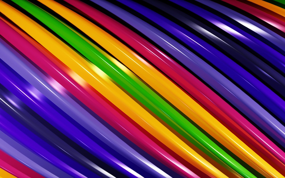 a multicolored background with lines of different colors